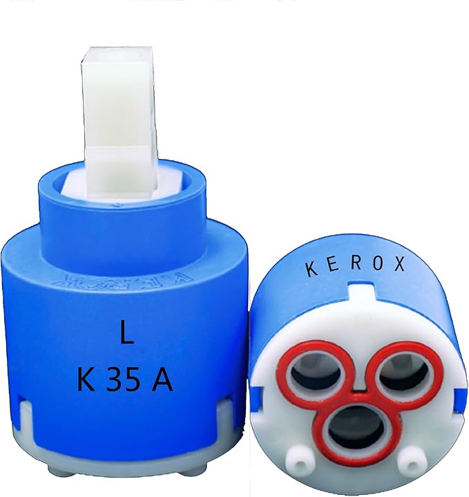 K35A Faucet Cartridge, Replacement Cartridge Compatible with La Torre, Gerber, Danze & Moen, Single Lever Shower Tub Repair, Tub Faucet Cartridges-KEROX
