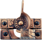 Renovators Supply Manufacturing Window Sash Lock 2.7 in. Solid Cast Brass Victorian Style Window Locks with Mounting Hardware