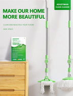 Hardwood Floor Cleaner Refill Fresh Scent 60 Sheets Eco Friendly Biodegradable Cruelty-Free Liquidles Light-weight Plastic Free No Leak Perfect for Mop Buckets