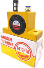 GT16 Pneumatic Air Turbine Vibrator G 1/4" Industrial Pneumatic Turbine Vibrators Golden GT-16 Series