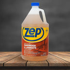 Zep Industrial Hardwood and Laminate Floor Cleaner - 1 Gallon - ZUHLF128 - Removes Spots, Stains and Scuffs. Cleans and Restores Shine