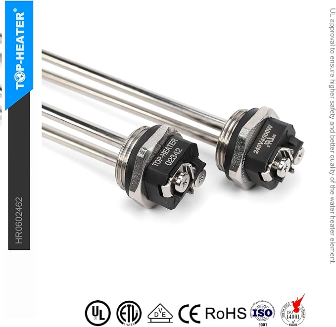 Water Heater Element 4500W, TOP-HEATER 2342 Hot Water Heater Element 2PACK, HR0602342