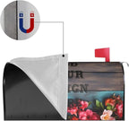 Custom Personalized Mailbox Covers Add Photo Picture Family Name House Address Text Magnetic Mail Cover for Home Garden Yard-5