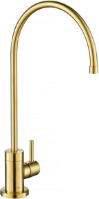 KRAUS Purita 100% Lead-Free Kitchen Water Filter Faucet in Brushed Brass, FF-100BB