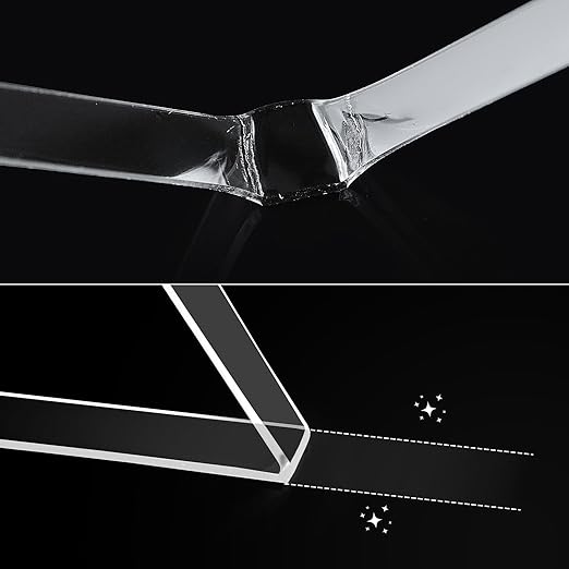 Nano Strong Mounting Adhesive Tape Double Sided Tape Heavy Duty Removable Clear Two Sided Double Stick Wall Tape 1/2in*10ft