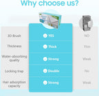 AIR U+ Upgraded Heavy Duty Pet Dry Sweeper Pads for Swiffer Dry Sweeping Cloths Refills, 60 Count