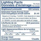 Jolux 6-Pack 5/6" 5CCT Retrofit LED Recessed Lighting,Selectable 2700K/3000K/3500K/4000K/5000K,12W=60W,800Lumen,Dimmable Can Lights,Simple Installation Adjustable Retrofit Downlight,Bevel Trim