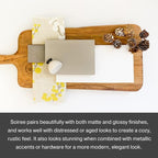 Country Chic All-in-One Chalk Paint for Furniture, Cabinets, Home Decor, Eco-Friendly, Matte Finish, Built-In Primer & Top Coat for Wood, Metal - No Wax Needed (- Pint 16 oz (475 ml)