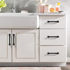 5 Inch 10 Pack Kitchen Cabinet Handles Matte Black Cabinet Pulls Kitchen Cabinet Hardware Kitchen Handles for Cabinets Cupboard Handles