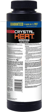 Zep Crystal Heat Drain Opener 32 Ounce - ZUCRY2 - Dissolves Drain Clogs Fast (32 Fl Oz, 12)