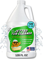 Jetted Tub Cleaner For Bathtub Jets - Fast Acting, For The Jets And The Tubes, Best Spa Cleaner Chemical For Whirlpool & Jacuzzi Tubs, Pro Grade Heavy Duty, Made In USA, 1 Gallon