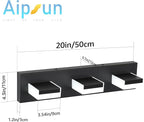Aipsun Modern 3-Light LED Bathroom Vanity Light Fixtures - White Light 6000K Over Mirror