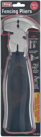 KING 10.5-Inch Fencing Pliers