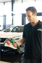 BATOCA S4 Cordless Polisher for Car Detailing with 2Pcs 12V 2.5Ah Batteries, Both Rotary Buffer & Dual Action Polisher, 1&3inch Brushless Polisher, Basic Kit