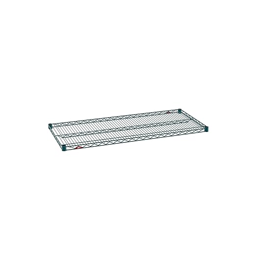 METRO Super Erecta 2148NK3 Industrial Wire Shelf, Metroseal Green Epoxy, 21" x 48"