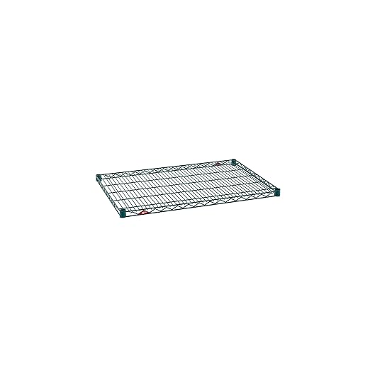 METRO Super Erecta 2436NK3 Industrial Wire Shelf, Metroseal Green Epoxy, 24" x 36"