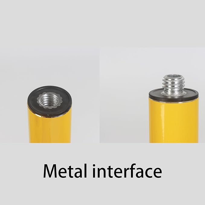 13.77-foot/4.2-meter multifunctional laser level pole with 3.93-foot/1.2-meter tripod and 1/4 or 5/8 threaded interface with swivel gimbal