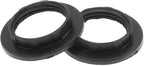 1.1 Inch Lamp Shade Collar Rings FDXGYH 2pcs E14 Light Socket Ring Retainer Rings and Replacement Adapter(Black)