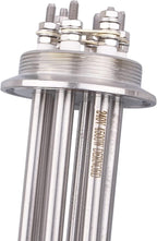 DERNORD 2 Inch Tri-Clamp 240V Water Heating Element Immersion U Type Electrical Brewing Boiler Heater (240V 4500W)