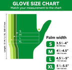 Plastic Gloves Disposable, Latex-Free, Powder Free, Clear Gloves Safe for Cooking, Food Prep, Kitchen,Cleaning