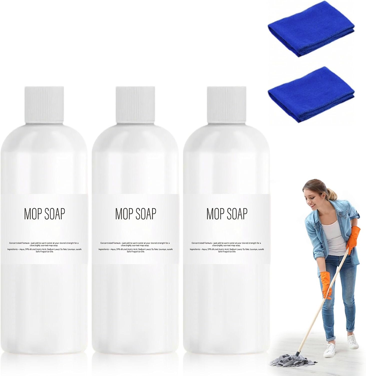 Mop Soap Brazilian Waves, 2026 New R&W Highly Scented Brazilian Waves Mop Soap for Floor Cleaning, Leaves a Luxury Lasting Scent, Multisurface Deep Cleans Tough Floor Stains (3)