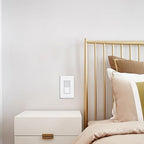 ThunderWay Single Pole Decorator Wall Light Switch with Wall Plate, 15A 120V/277V, On/Off Paddle Switch, Residential Grade - UL Listed, White