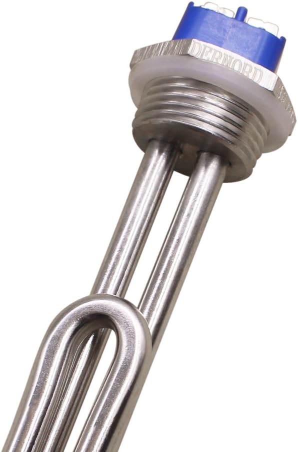 DERNORD 240v 4500w Foldback Heating Element Water Heater with Low Watt Density