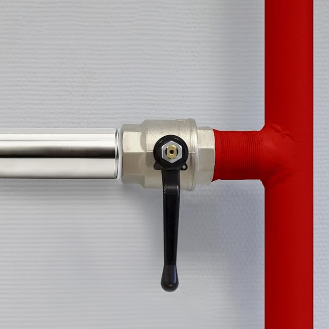 TAISHER 1PCS Stainless Steel Pipe Fittings, 1-1/4" NPT Male x 1-1/4" NPT Male Threaded, 12" Length Nipple Cast Pipe