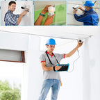 Koolertron 7" IPS Touch Screen 4K H.265 IP Camera Tester - POE/WiFi, CVBS Analog Tester, HDMI Output, RJ45 TDR, 8GB TF Card, Dual Window Test, Firmware Upgrade