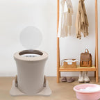 Mini Portable Washing Machine, 2 in 1 Hand Cranked Manual Clothes Non-Electric Washing Machine and Spin Dryer, 9L Capacity Washer/Dryer for Camping, Apartments, RV's, Outdoor(Apricot Large)