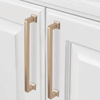 COTYKILEY 6 Pack 12.6 Inch(320mm) Champagne Bronze Cabinet Handles Champagne Kitchen Cabinet Pulls Cabinet Door Handles Kitchen Cabinet Hardware Cupboard Drawer Pulls Dresser Handles