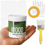 DWIL Matte Finish Furniture Paint - 5 Oz All-in-One Kit for Cabinets, Doors, Tables, and Dressers Refinishing - Water-Based, Non-Toxic & Odorless, Easy to Apply(White)