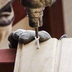 QISHENG White Head 100 PCS #4x5/8(0.625 inch) Stainless Steel Phillips Flat Head Wood Screws,Stainless Steel 18-8 A2(304) Screw