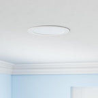 PARMIDA (16 Pack) 6 Inch Dimmable 5CCT Ultra-Thin LED Recessed Ceiling Light with Junction Box, 5 Color Selectable 2700K/3000K/3500K/4000K/5000K, 12W, Canless Wafer Slim Panel Downlight, IC Rated, ETL