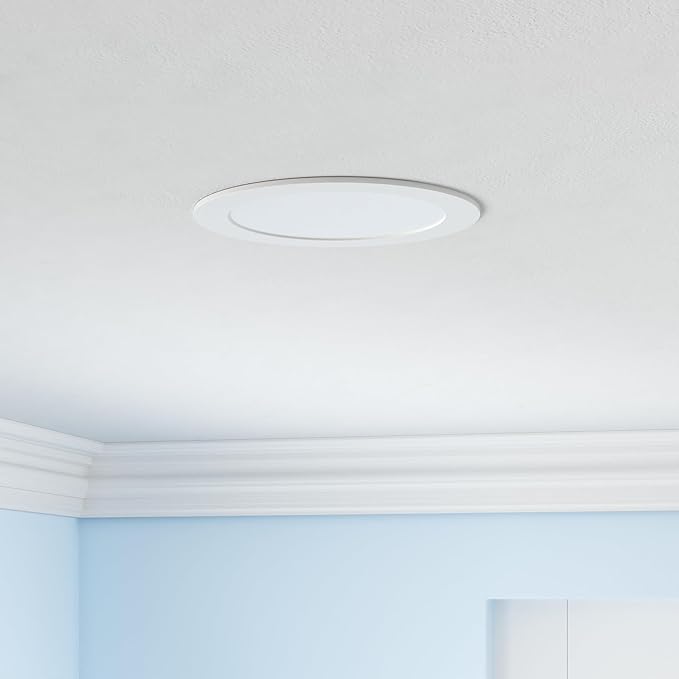 PARMIDA (16 Pack) 6 Inch Dimmable 5CCT Ultra-Thin LED Recessed Ceiling Light with Junction Box, 5 Color Selectable 2700K/3000K/3500K/4000K/5000K, 12W, Canless Wafer Slim Panel Downlight, IC Rated, ETL