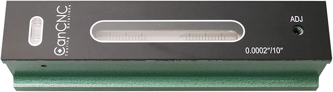 Accusize Industrial Tools 8 inch Professional Master Precision Level in Fitted Box, Accuracy 0.0002''/10'', S908-C608