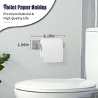 Bathroom Accessories Towel Bar Set: 10 Pieces Brushed Nickel Square Bathroom Hardware SUS304 Stainless Steel - Wall Mounted Towel Rack&Toilet Paper Holder&Towel Ring and Towel Hook