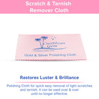 USA Polishing Cream | Safely Tarnish Remover Polishing Cream From Gold, Silver, and Platinum | 2OZ Bottle | With Polishing Cleaning Cloth | 1 Pack