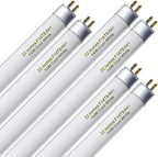 amgolibi T5 14W 4100K Fluorescent Tube, 22 Inches F14T5/841 Straight Fluorescent Bulb, F14T5/CW Fluorescent Lamp for Counter and Cabinet Fixture, Cool White 1250 Lumen G5 Base