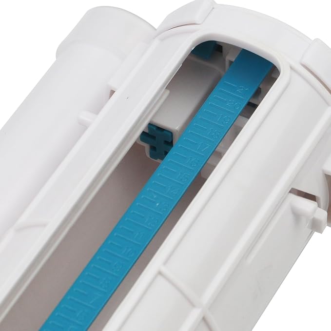 T Tulead Toilet Dual Flush Valve Toilet Repair Parts 11.4-Inch Height, for Two-Piece Toilet