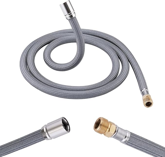 Faucet Hose for American Standard M922367-007220a, Kitchen Faucet Replacement Hose, American Standard Kitchen Faucet Parts, Pull Down Faucet Hose Replacement - 59inch