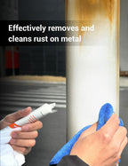 Metal Polish Paste, Restorer and Protectant, Scratch Remover, Removes Oxidation, Tarnish & Stains & Protects Surfaces, Works on Stainless Steel, Chrome, Aluminum, Jewelry, Silver 1.76OZ