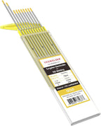 YESWELDER TIG Welding Tungsten Electrode 1.5% Lanthanated 3/32 x7" (Gold, WL15/EWLa-1.5) 10-pk