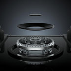 Empava 36" Bulit-in Tempered Glass Gas Cooktops 5 Italy Imported Sabaf Burners Stove Tops, 36 Inch, Black