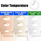 LED Replacement for FC8T9 22W and FC12T9 32W Fluorescent Bulb, 8 inch 11W for T9 22 Watts Circular Light Bulbs, 12 inch 16w for 32 Watts Circline, CRI 80, Daylight Ballast Bypass Required