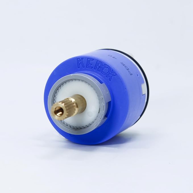 Kerox PBR 40 Faucet Cartridge, Genuine OEM Cartridge Replacement Compatible with Single-Lever Shower and Tub Fixtures from Danze Moen Gerber, American Standard Sigma La Torre Cascade and Nobili