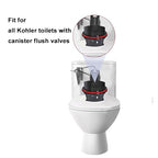 Flush Valve Seal for Kohler, Compatible Kohler Flush Valve Seal,Silicone Material Toilet Ring Seal GP1059291, Canister Flush Valve Toilet Tank Gasket, Toilet Tank Parts Gasket(2-Pack)