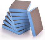 EORTA 8 Pcs Magic Cleaning Sponges Multi-Use Heavy Duty Scrub Scouring Eraser Pads with Carborundum Non-Scratch Emery Cleaner for Kitchen, Bathroom, Pots, Pans, Sinks