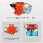 Concrete Vibrator 30W Vibration Motor Single Phase AC 110V 3600rpm Vibrating Tool For Silo Hopper Shaking Table