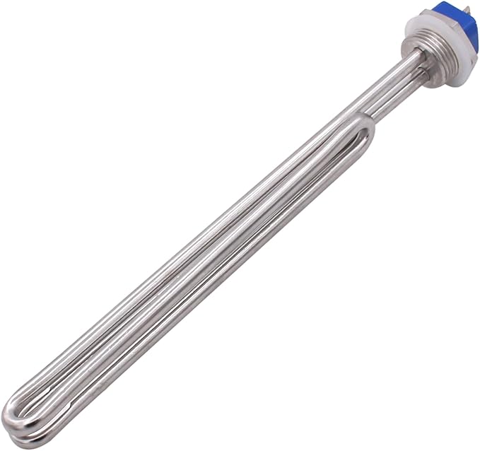 DERNORD 3500W 208V Screw-In Foldback Water Heater Element - Low Watt Density